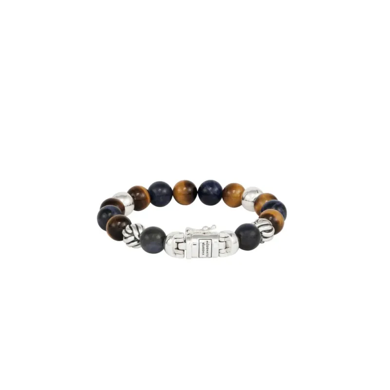 Buddha to Buddha Herren Armband Spirit Bead Braun