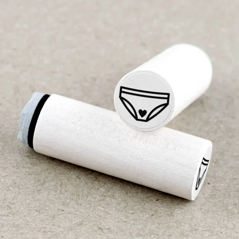 MINI RUBBER STAMP // PERIOD TRACKER