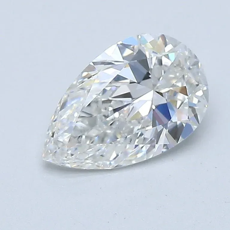 1 Carat Pear - Natural Diamond - 1.01 - E - SI1 - EX - VG - Diamonds By Rothschild