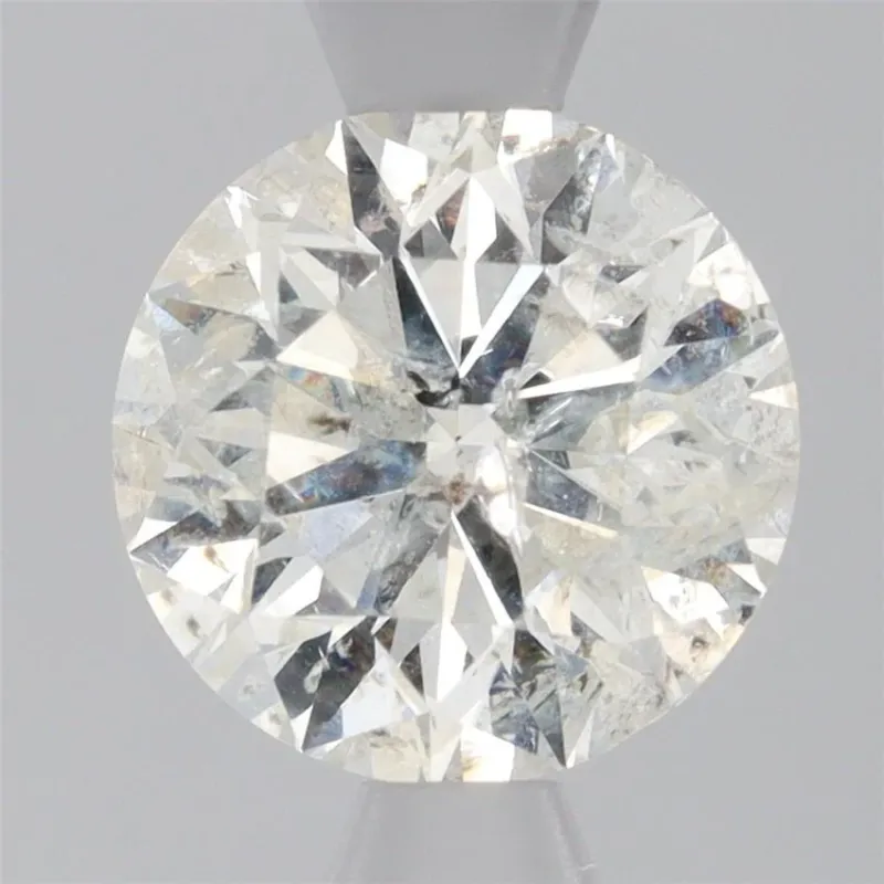 1 Carat Round Cut Diamond - K I2 - 1.08ct - 255404 - Diamonds By Rothschild