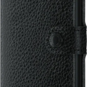 Secrid Miniwallet Veg Black-Black mit Gravur - MVg-Black-Black