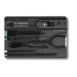 Victorinox SwissCard Black Mit-Ohne Gravur