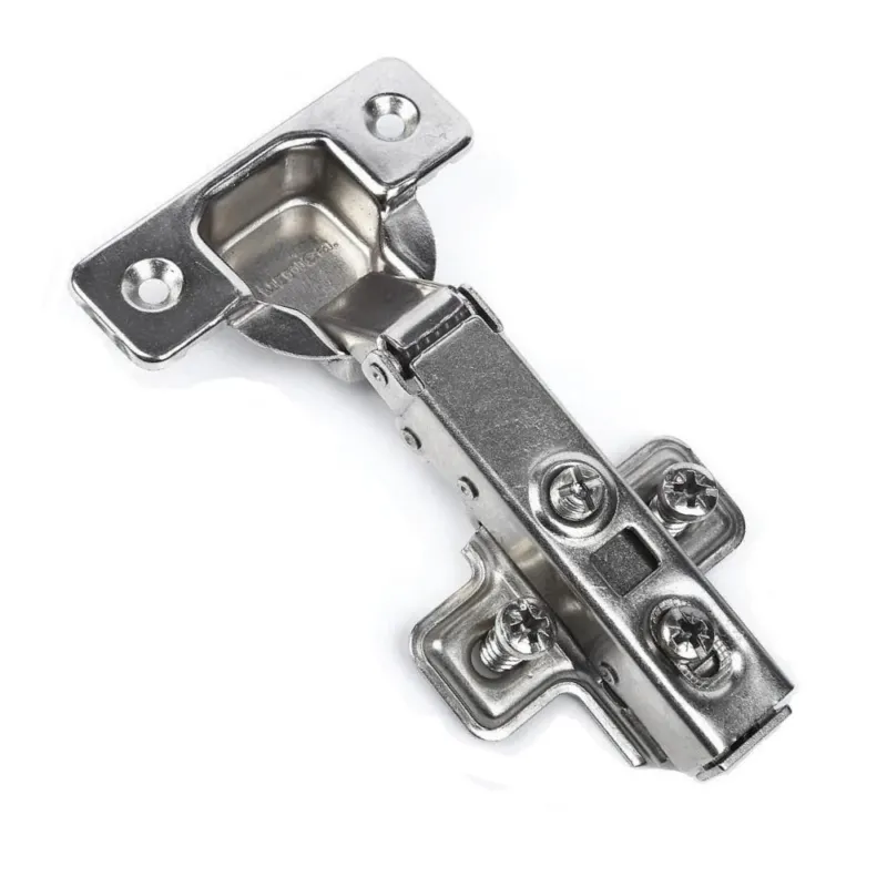 110° Soft-Close Scharnier Topfband, H0 Montageplatte mit EURO Schrauben, Eckanschlag – Furnica