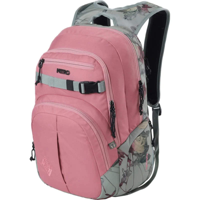 Nitro Chase 35L Rucksack mit 17 Zoll Laptopfach – Woodrose-Nitrobags-Shop