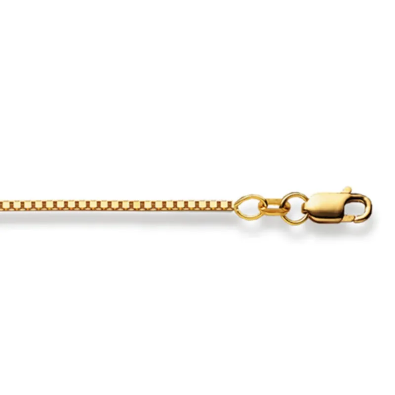 Venizianerhalskette 18 Karat Gold -750 in Gelbgold 38 cm - 50 cm x 1.3 mm