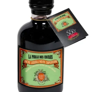 perle noire schwarze tinte schreibtinte