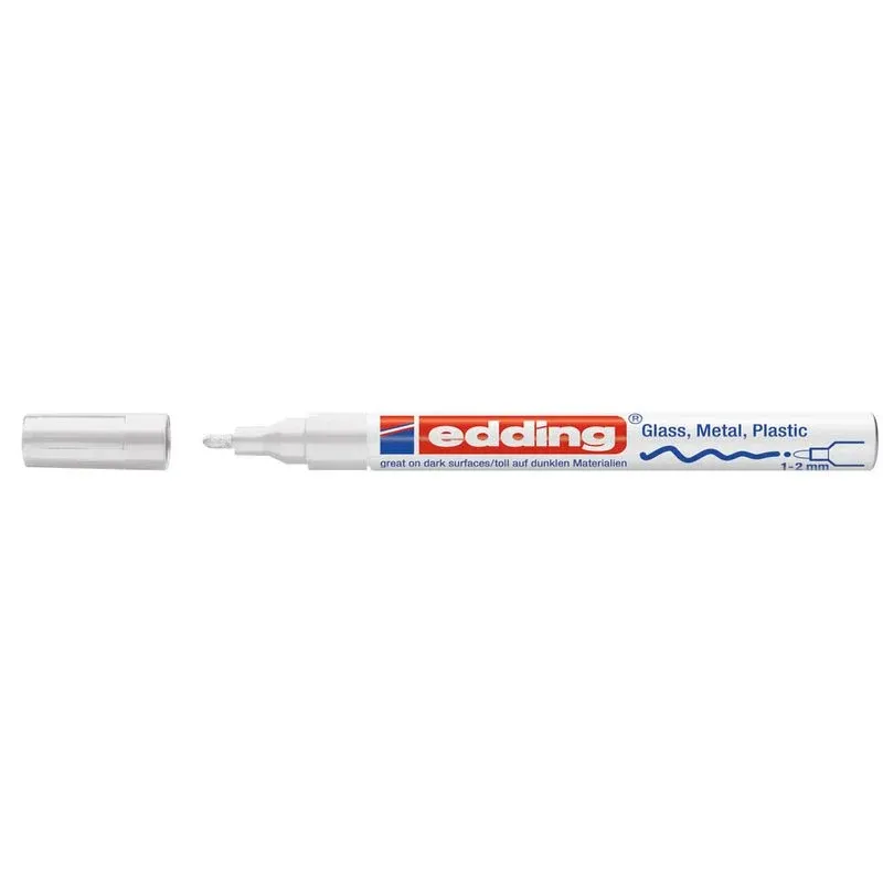 edding 751 creative Lackmarker weiß 1,0 - 2,0 mm, 1 St.