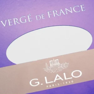 G.Lalo Briefblock Wasserzeichen verge papier