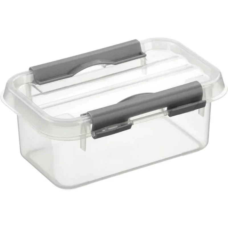 sunware Q-line Aufbewahrungsbox 0,5 l transparent 15,0 x 10,0 x 6,3 cm