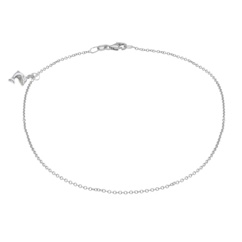 filigranes-damen-fusskettchen-aus-18-karat-weissgold-mit-delfin-anh-nger