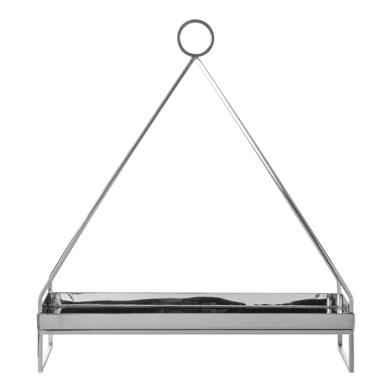 Dekotablett – Edelstahl, Minimalistisch, Modern - Elaia | Fink Living
