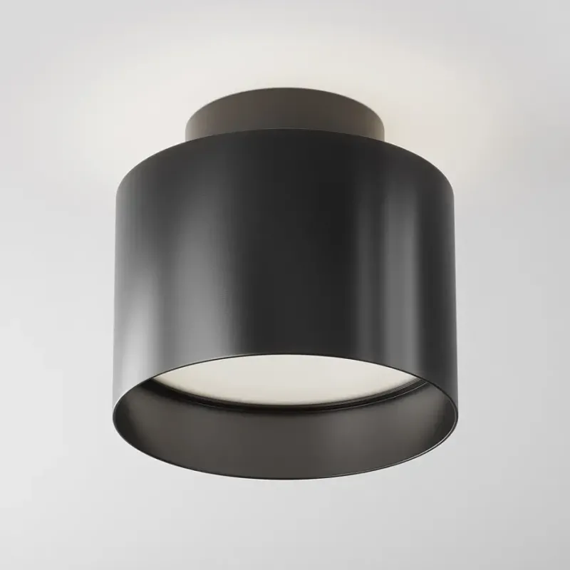 Deckenleuchte – Schwarzes Aluminium, 12 W Leistung, Neutralweiß, Ø10 cm - Planet | Maytoni