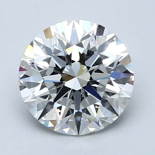 2 Carat Round - Natural Diamond - 2 - E - SI2 - EX - EX - VG - Diamonds By Rothschild