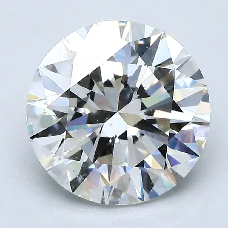 2 Carat Round - Natural Diamond - 2.39 - G - Slightly Included - EX - EX - EX - Diamonds By Rothschild