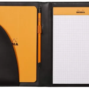 mappe 216001 schwarz schreibmappe rhodia