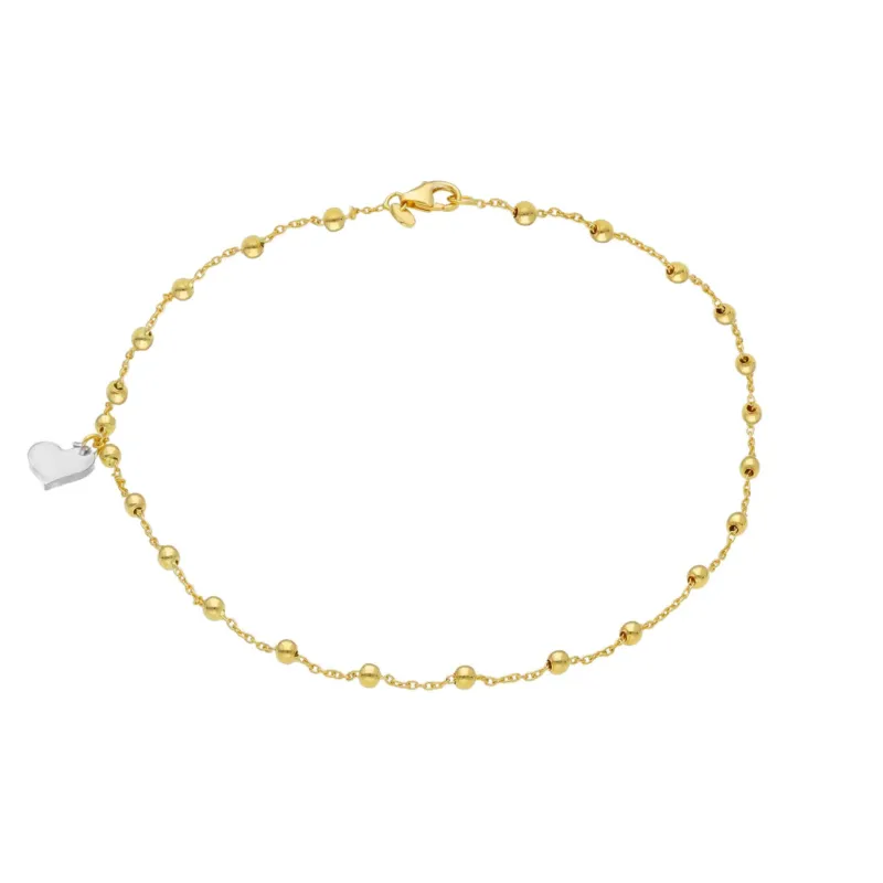 damen-fusskettchen-aus-18-karat-gold-mit-herz-anh-nger