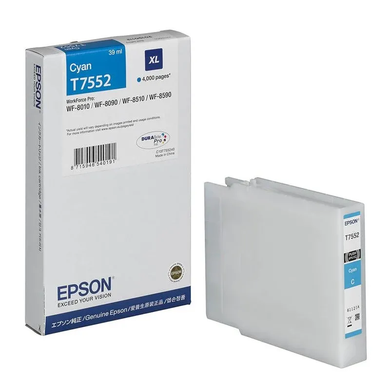 EPSON T7552XL cyan Druckerpatrone