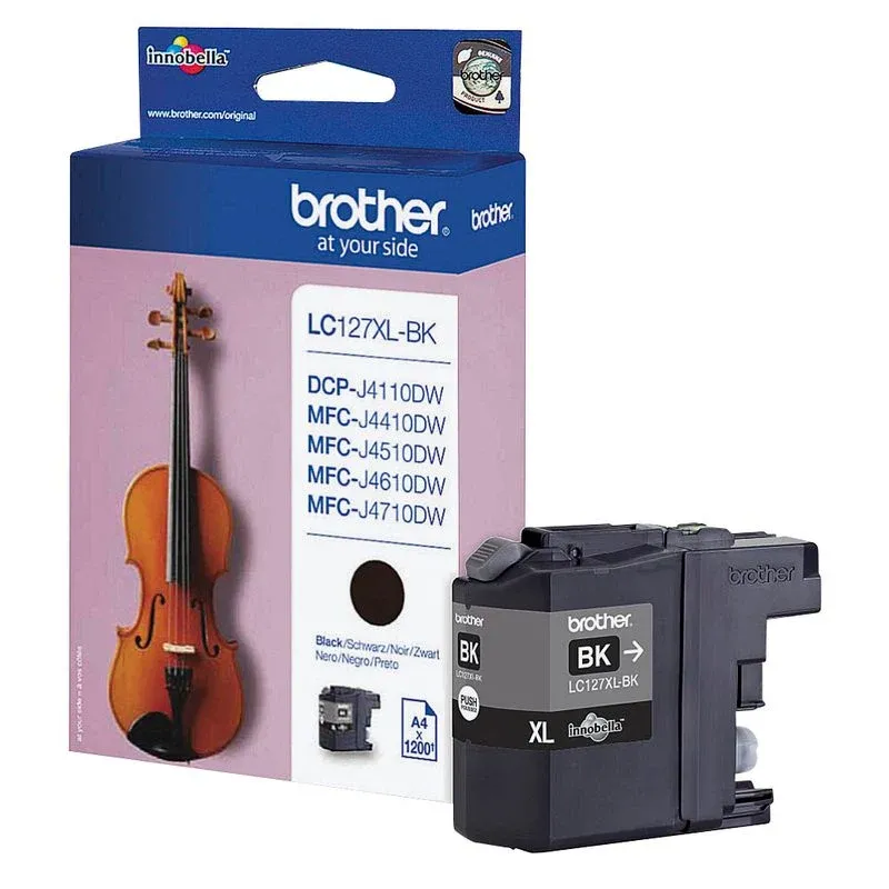 brother LC-127XLBK schwarz Druckerpatrone