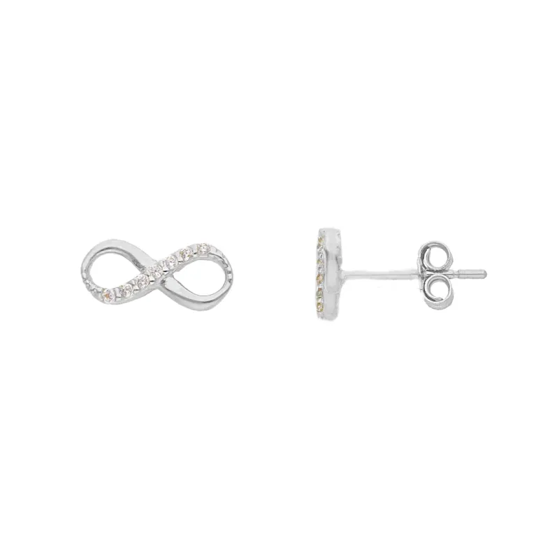 18 Karat Gold - 750 Infinity Ohrstecker