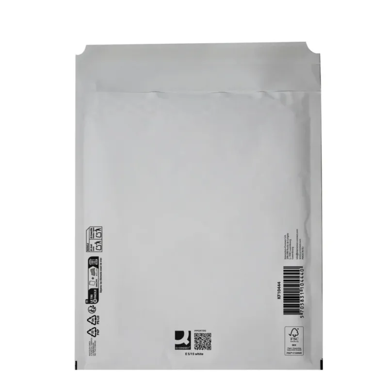 Q-CONNECT Luftpolstertasche E 5/15 weiß