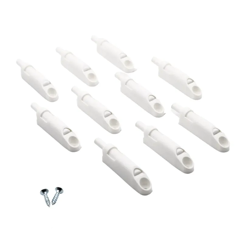 Soft-Close Schranktürdämpfer - Weiß (10 Stück) – Furnica