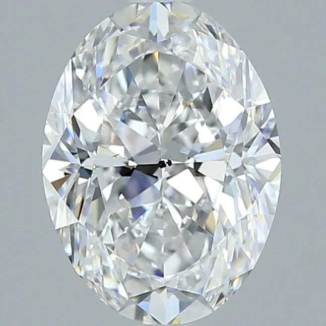 3 Carat Oval - Natural Diamond - 3.01 - E - SI1 - VG - EX - EX - Diamonds By Rothschild