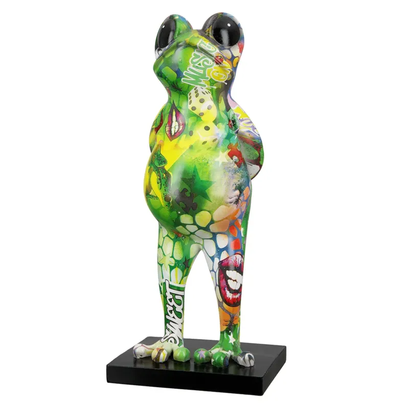 Skulptur – Graffiti Muster, Bunte Farben, Kunstharz Design - Street Art | Gilde