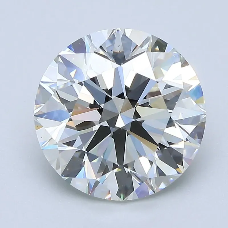 4 Carat Round - Natural Diamond - 4.01 - I - VS2 - EX - EX - EX - Diamonds By Rothschild