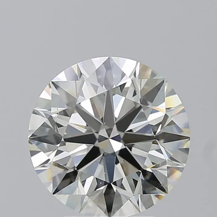 4 Carat Round - Natural Diamond - 4.01 - J - SI1 - EX - EX - EX - Diamonds By Rothschild