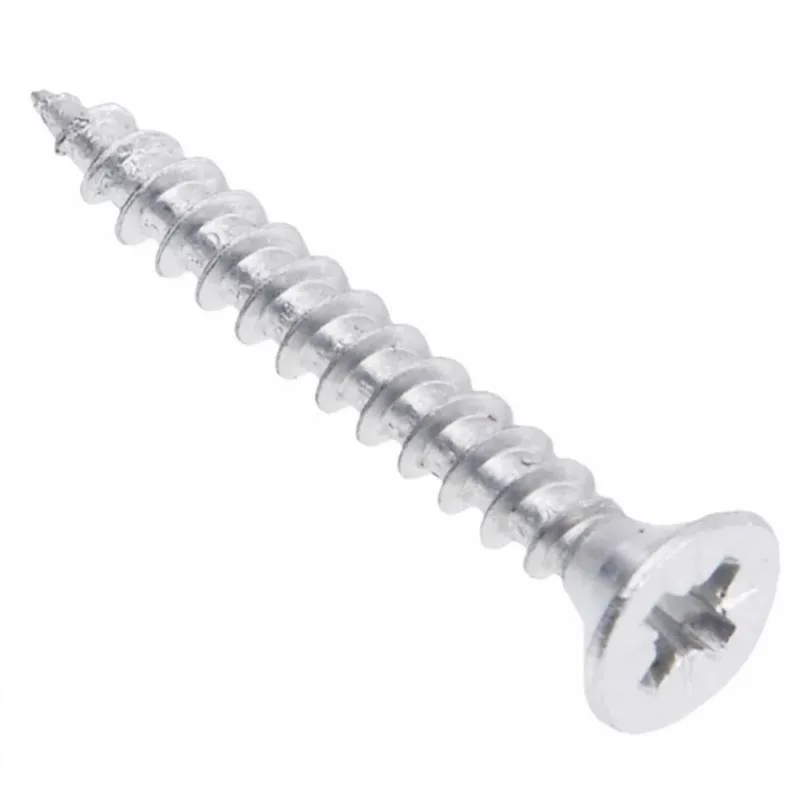 Holzschrauben PZ2 4.0x30mm Weißer Zink (1000 stk.) – Furnica