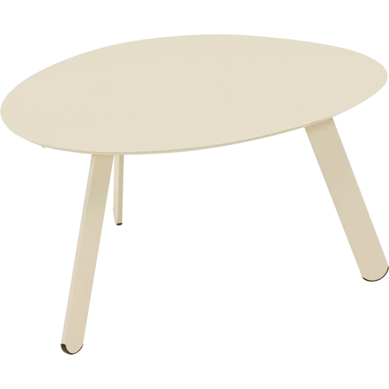 Lesli Living Beistelltisch Tiki 74x60x35,5cm creme