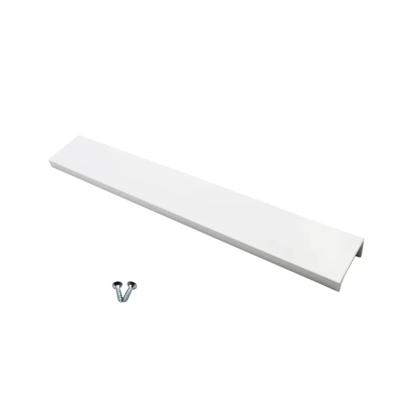 Griffleiste Kantengriff 256mm (276mm Gesamtlänge) - Weiss – Furnica