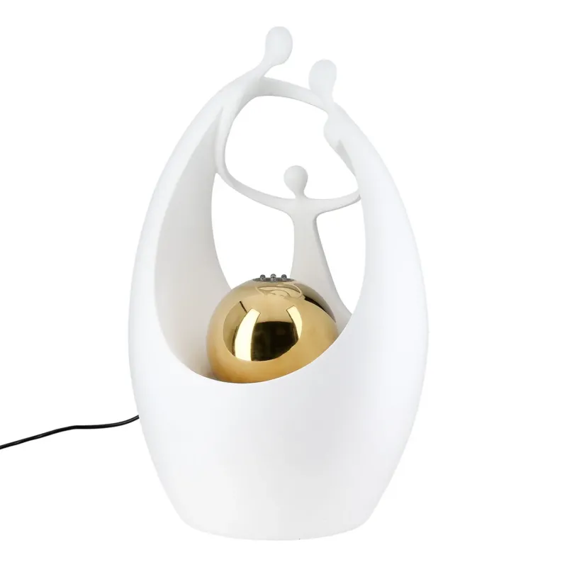 Brunnen – Familien Design, LED Beleuchtung, Weiße Optik - Kolmikko | Gilde