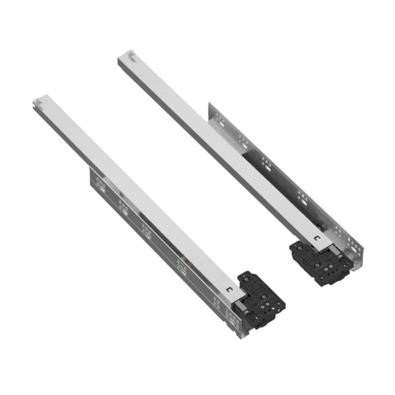 Soft-Close Unterflurführungen Schubladenschienen, Vollauszug 250mm - 600mm – 600mm – Furnica