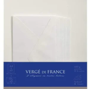 G. Lalo Brief Set Weiß Vergé de France