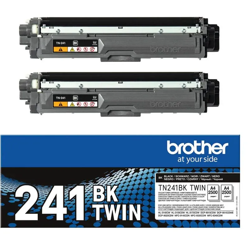 brother TN-241BKTWIN schwarz Toner, 2er-Set