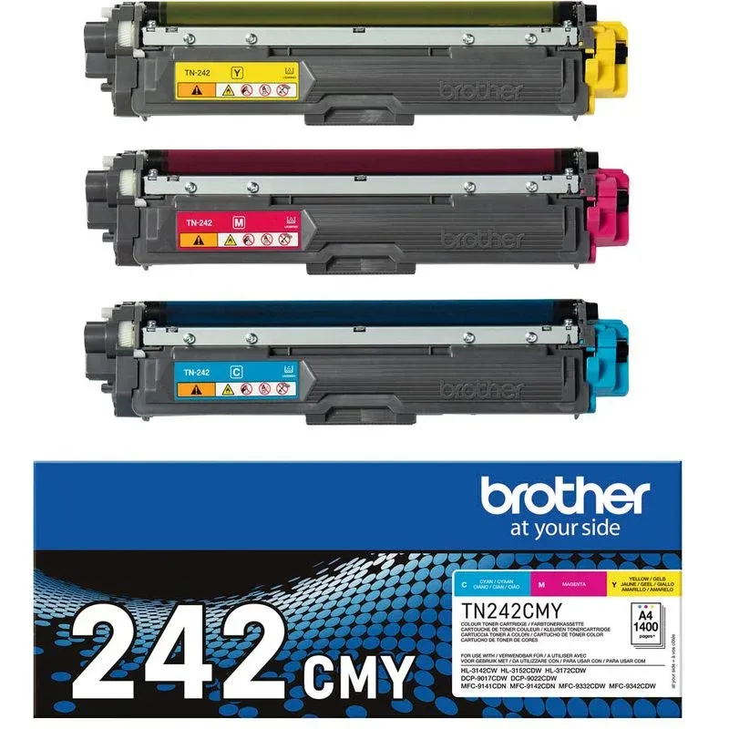 brother TN-242CMY cyan, magenta, gelb Toner, 3er-Set