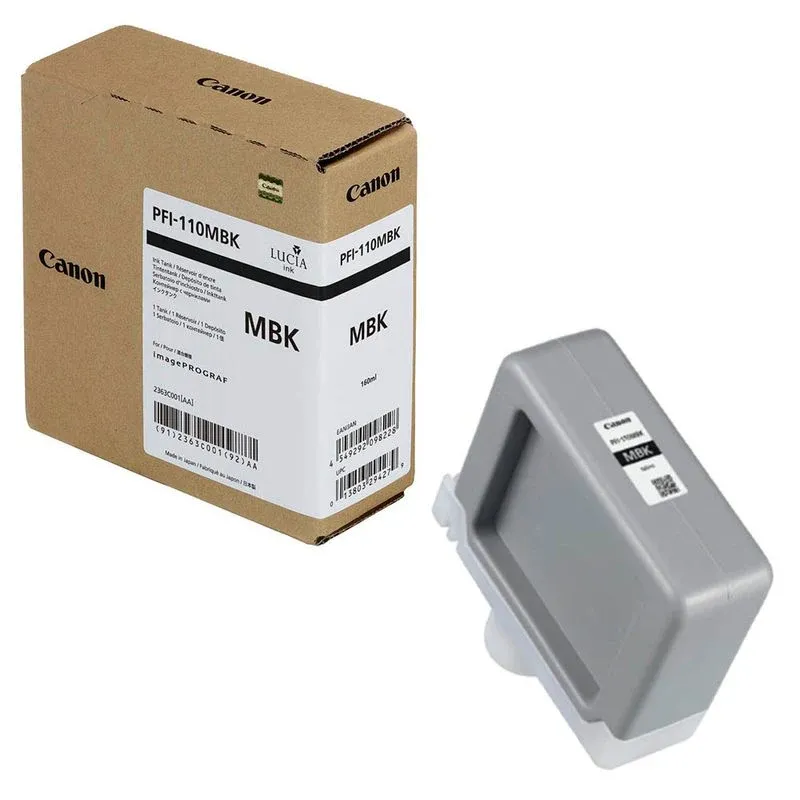 Canon PFI-110 MBK matt schwarz Druckerpatrone