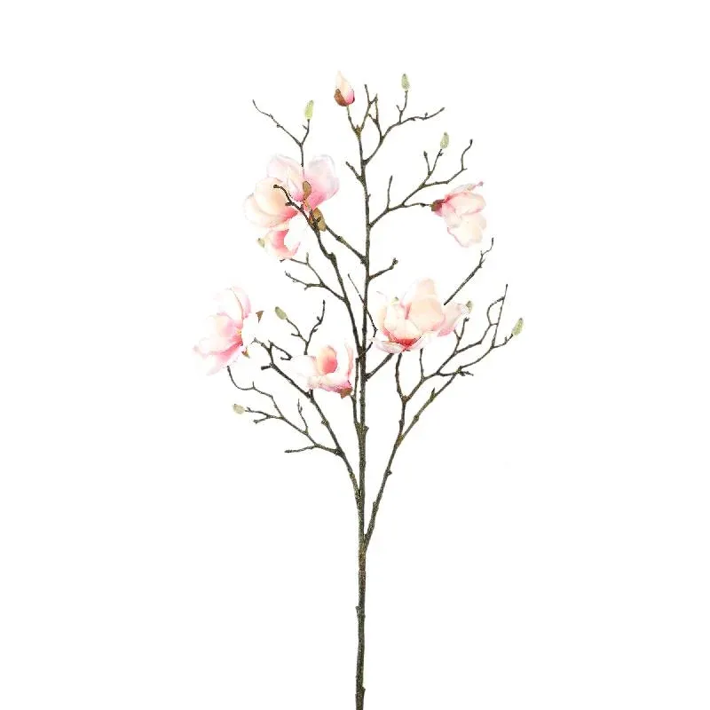 Magnolienblume – Hellrosa Magnolienspray aus Polyester | PTMD