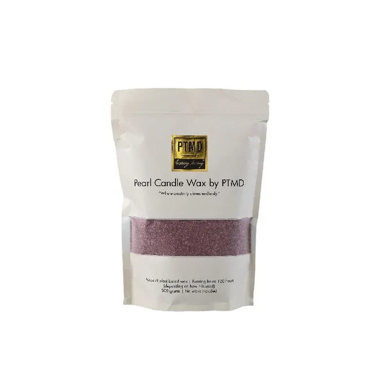 Kerzenwachs aus hochwertigem Wachs, bastelfreundlich, 500 g – Pearl | PTMD - Esszett Luxury | Stilvolles Wohnen mit Charakter