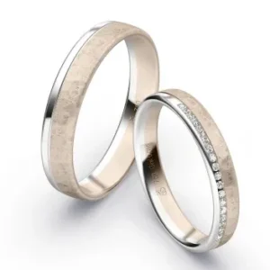Rauschmayer Trauringe mit 19 Brillanten 0.095 ct. - 73-50033