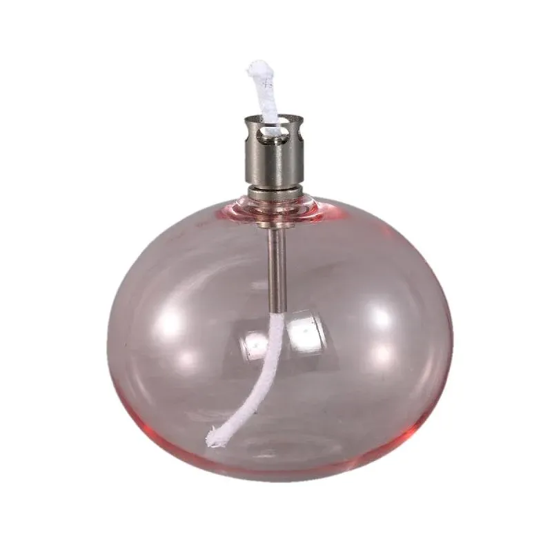 Öllampe – Klassisches Design, Runde Form, Glas Material, Rosa, S – Adilia | PTMD