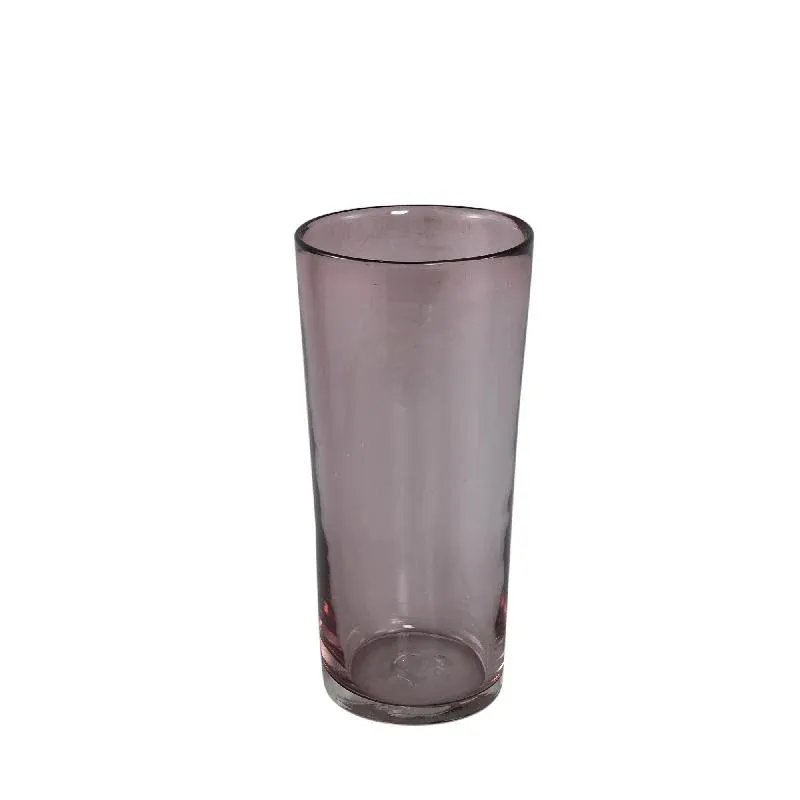 Vase – Struktur Design, Runde Form, Glas Material, Rosa, S – Mehran | PTMD