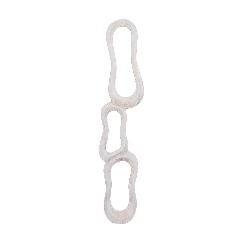 Wandpaneel – Abstraktes Design, Aluminium Material, Beige, M – Camare | PTMD