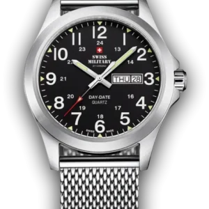 Swiss Military Herrenuhr 42mm 5ATM - SMP36040.13