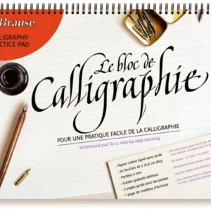 Übungspapier Calligraphy practice pad