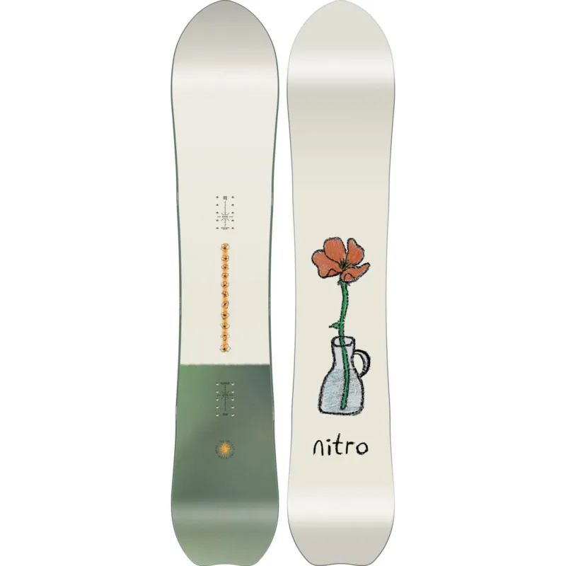 Nitro DROP Snowboard Womens 2026 All-Mountain Freeride-Nitrobags-Shop