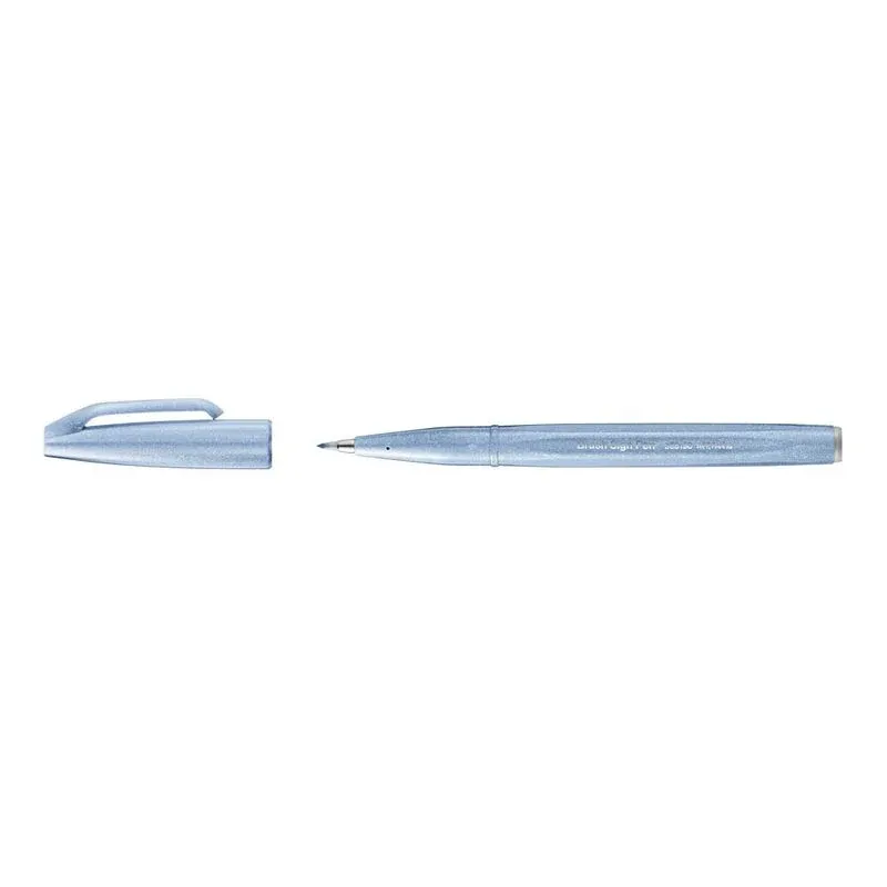 Pentel SES15C-S3X Brush-Pen blau, 1 St.