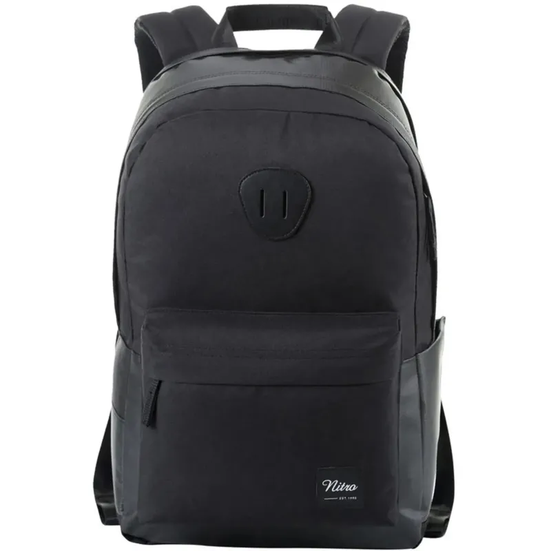 Nitro Urban Plus 28L Rucksack mit 15 Zoll Laptopfach Tough Black-Nitrobags-Shop