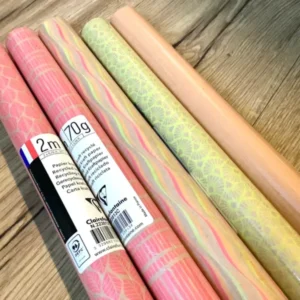 Geschenkpapierrolle neon RC Clairefontaine - Polly Paper - Umweltfreundliche Schreibwaren